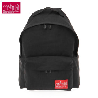 Manhattan Portage ( マンハッタンポーテージ ) Big Apple Backpack バックパック | リュック | リュックサック | バッグ | MP1210 | 15L | ブラック | 黒色 | ダブルジップ | A4サイズ | 通勤 | 通学