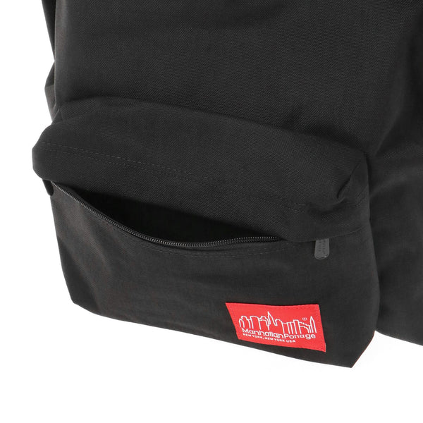 Manhattan Portage ( マンハッタンポーテージ ) Big Apple Backpack バックパック | リュック | リュックサック | バッグ | MP1210 | 15L | ブラック | 黒色 | ダブルジップ | A4サイズ | 通勤 | 通学