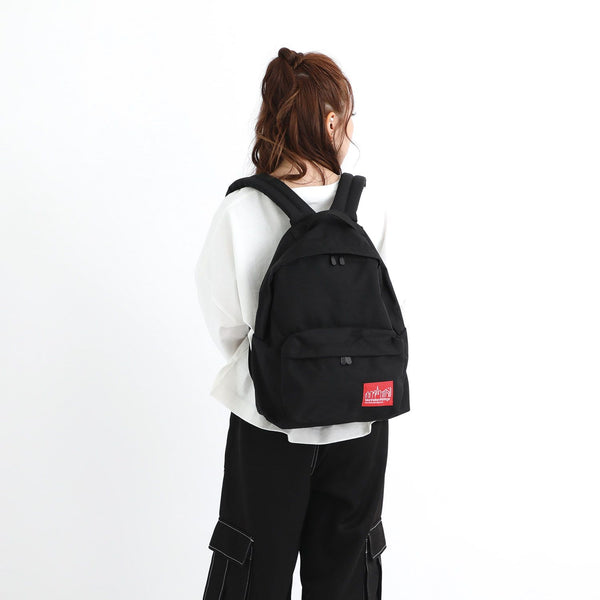 Manhattan Portage ( マンハッタンポーテージ ) Big Apple Backpack バックパック | リュック | リュックサック | バッグ | MP1210 | 15L | ブラック | 黒色 | ダブルジップ | A4サイズ | 通勤 | 通学