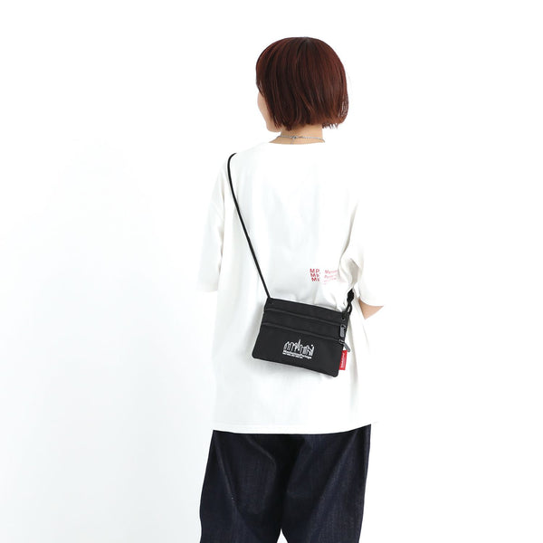 Manhattan Portage ( マンハッタンポーテージ ) Triple Zipper Pouch ポーチ | ショルダーバッグ | 2way | 便利 | 小物 | アウトドア | キャンプ | 散歩 | スマート | コンパクト | 薄い | 薄型 | TRIPLEZIPPOUCH