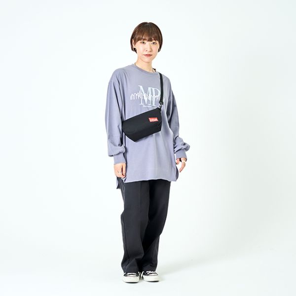 Manhattan Portage ( マンハッタンポーテージ ) Zuccotti Clutch 鞄 | かばん | バッグ | ショルダーバッグ | 420Dナイロン | 耐久 | 撥水 | 500ml | MP6020 | ブラック | 黒色 | お出かけ