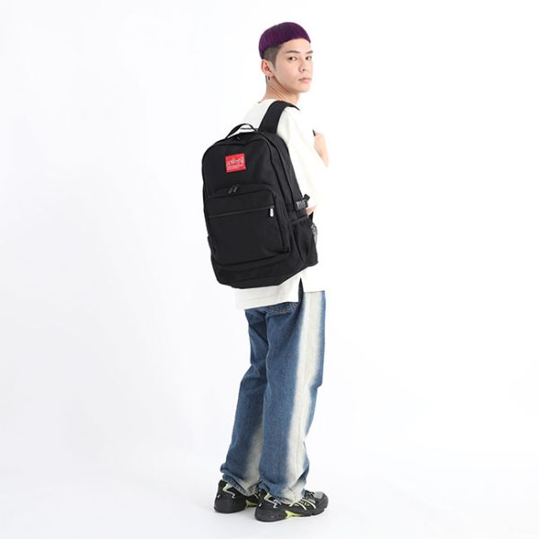 Manhattan Portage ( マンハッタンポーテージ ) Townsend Backpack バックパック | リュック | リュックサック | 通勤 | 通学 | ブラック | 黒色 | アウトドア | キャンプ | シンプル | パソコン収納 | 25L