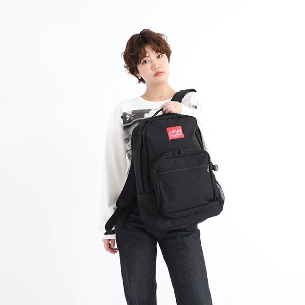 Manhattan Portage ( マンハッタンポーテージ ) Townsend Backpack バックパック | リュック | リュックサック | 通勤 | 通学 | ブラック | 黒色 | アウトドア | キャンプ | シンプル | パソコン収納 | 25L