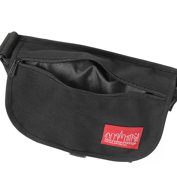 Manhattan Portage ( マンハッタンポーテージ ) Nylon Messenger Bag JR Flap Zipper Pocket 鞄 | バッグ | カバン | B5サイズ | シンプル | MP1605JRFZP