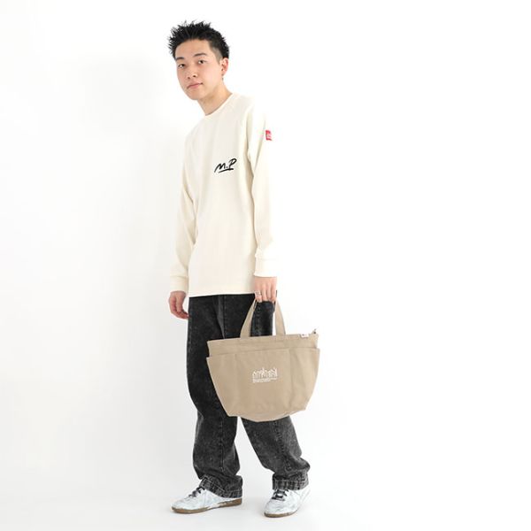 Manhattan Portage ( マンハッタンポーテージ ) Whitestone Tote Bag Canvas トートバッグ | 14ozコットンキャンバス | 撥水 | マザーズバッグ | 2WAY | ショルダーバッグ | MP1360CNVS