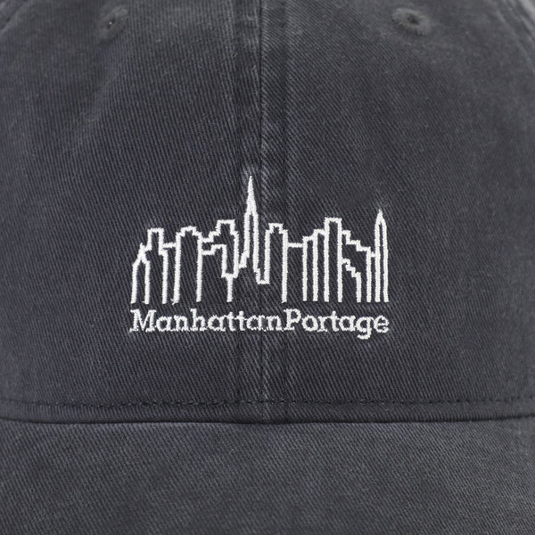 Manhattan Portage ( マンハッタンポーテージ ) Washed Twill 6P Cap | キャップ | 帽子 | MP319 | 日よけ | アウトドア | キャンプ | お出かけ | レジャー | まんはったんぽーてーじ | コットン | シンプル | ロゴ