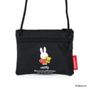Manhattan Portage ( マンハッタンポーテージ ) DOUBLE ZIPPER POUCH MIFFY 70TH | ミッフィー | コラボ | バッグ | コンパクト | 薄型 | ブラック | DZPMF70 | サコッシュ | シンプル | お出かけ | 散歩 | 身軽 | アウトドア | レジャー