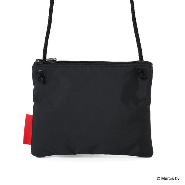 Manhattan Portage ( マンハッタンポーテージ ) DOUBLE ZIPPER POUCH MIFFY 70TH | ミッフィー | コラボ | バッグ | コンパクト | 薄型 | ブラック | DZPMF70 | サコッシュ | シンプル | お出かけ | 散歩 | 身軽 | アウトドア | レジャー