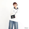 Manhattan Portage ( マンハッタンポーテージ ) DOUBLE ZIPPER POUCH MIFFY 70TH | ミッフィー | コラボ | バッグ | コンパクト | 薄型 | ブラック | DZPMF70 | サコッシュ | シンプル | お出かけ | 散歩 | 身軽 | アウトドア | レジャー