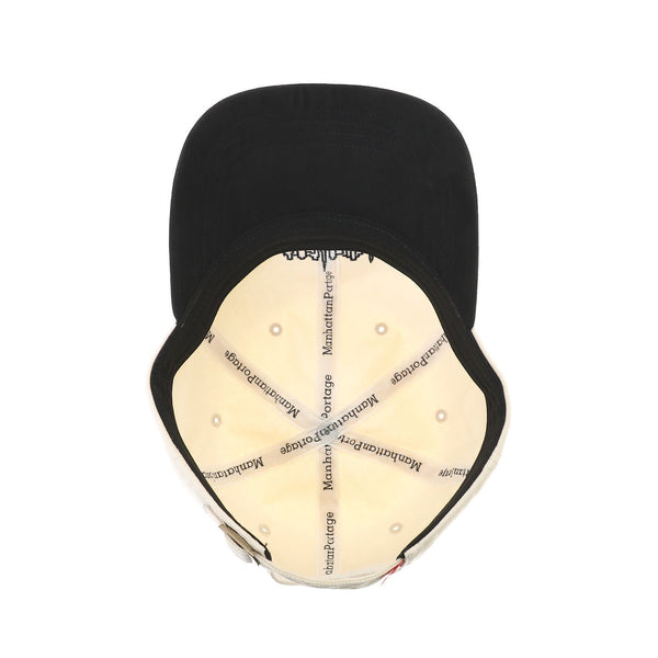 Manhattan Portage ( マンハッタンポーテージ ) Pigment Twill Suede Visor6P Cap | 帽子 | キャップ | シンプル | ツイル素材 | ロゴ | 刺繍 | オシャレ | お出かけ | カジュアル | ユニセックス | MP338 | まんはったんぽーてーじ