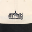 Manhattan Portage ( マンハッタンポーテージ ) Pigment Twill Suede Visor6P Cap | 帽子 | キャップ | シンプル | ツイル素材 | ロゴ | 刺繍 | オシャレ | お出かけ | カジュアル | ユニセックス | MP338 | まんはったんぽーてーじ