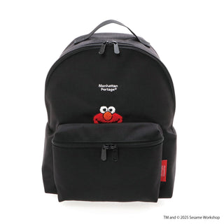 Manhattan Portage ( マンハッタンポーテージ ) KIDDIE BIG APPLE BACKPACK ( SM ) 500D CORDURA SESAME ST | セサミストリート | コラボ | リュック | デイパック | 刺繍 | ワンポイント | MP7208SST | コーデュラ