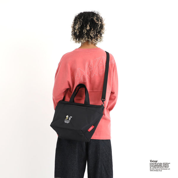 Manhattan Portage ( マンハッタンポーテージ ) WHITESTONE TOTE BAG FLIGHT NYLON BACKING PEANUTS 25 | バッグ | ショルダーバッグ | ナイロン | コラボ | アウトドア | MP1360PNS25 | キャンプ | お出かけ | レジャー | スヌーピー | チャーリー・ブラウン