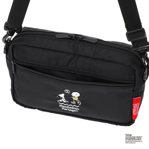Manhattan Portage ( マンハッタンポーテージ ) JOGGER(L) JPN VER 2 FLIGHT NYLON BACKING PEANUTS 25 | バッグ | ショルダーバッグ | MP1404L2PNS25 | コラボ | スヌーピー | チャーリー・ブラウン | まんはったんぽーてーじ | お出かけ | アウトドア | レジャー