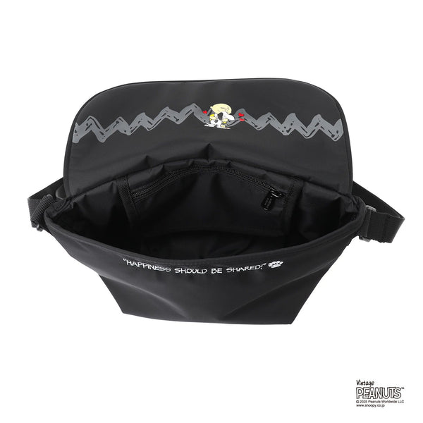 Manhattan Portage ( マンハッタンポーテージ ) NYLON MESSENGER BAG (XXS) FLIGHT NYLON BACKING BP W/DIV MGNT PEANUTS 25 | バッグ | メッセンジャーバッグ | ショルダーバッグ | MP1603BPDMGNTPNS25 | まんはったんぽーてーじ | お出かけ