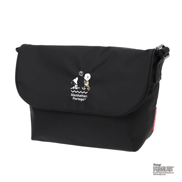 Manhattan Portage ( マンハッタンポーテージ ) CASUAL MESSENGER SLIM BP W/DIV MGNT PEANUTS 25 | ショルダーバッグ | バッグ | カバン | スヌーピー | コラボ | チャーリー・ブラウン | 1605JRSBPDMGNTPNS25 | まんはったんぽーてーじ | アウトドア | お出かけ