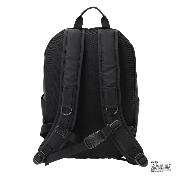 Manhattan Portage ( マンハッタンポーテージ ) TRAILBLAZER BACKPACK JR FLIGHT NYLON BACKING PEANUTS 25 | リュックサック | デイパック | コラボ | スヌーピー | チャーリー・ブラウン | 通勤 | 通学 | ブラック | シンプル | MP2292JRPNS25 | まんはったんぽーてーじ