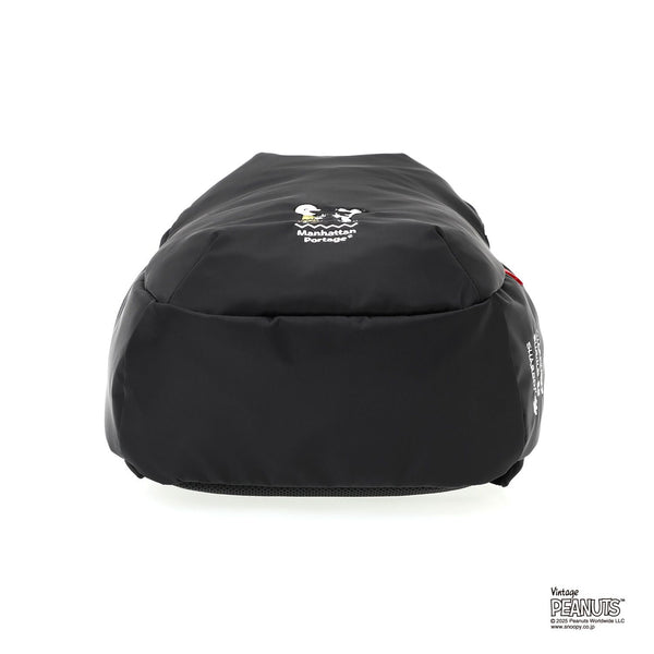 Manhattan Portage ( マンハッタンポーテージ ) TRAILBLAZER BACKPACK JR FLIGHT NYLON BACKING PEANUTS 25 | リュックサック | デイパック | コラボ | スヌーピー | チャーリー・ブラウン | 通勤 | 通学 | ブラック | シンプル | MP2292JRPNS25 | まんはったんぽーてーじ
