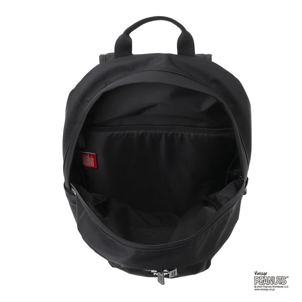 Manhattan Portage ( マンハッタンポーテージ ) TRAILBLAZER BACKPACK JR FLIGHT NYLON BACKING PEANUTS 25 | リュックサック | デイパック | コラボ | スヌーピー | チャーリー・ブラウン | 通勤 | 通学 | ブラック | シンプル | MP2292JRPNS25 | まんはったんぽーてーじ