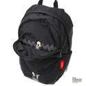 Manhattan Portage ( マンハッタンポーテージ ) TRAILBLAZER BACKPACK JR FLIGHT NYLON BACKING PEANUTS 25 | リュックサック | デイパック | コラボ | スヌーピー | チャーリー・ブラウン | 通勤 | 通学 | ブラック | シンプル | MP2292JRPNS25 | まんはったんぽーてーじ