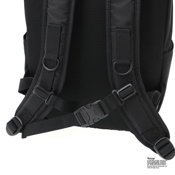Manhattan Portage ( マンハッタンポーテージ ) TRAILBLAZER BACKPACK JR FLIGHT NYLON BACKING PEANUTS 25 | リュックサック | デイパック | コラボ | スヌーピー | チャーリー・ブラウン | 通勤 | 通学 | ブラック | シンプル | MP2292JRPNS25 | まんはったんぽーてーじ