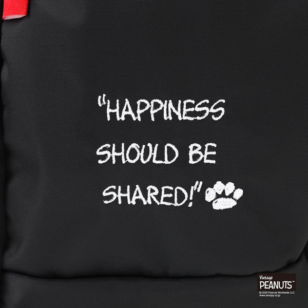 Manhattan Portage ( マンハッタンポーテージ ) TRAILBLAZER BACKPACK JR FLIGHT NYLON BACKING PEANUTS 25 | リュックサック | デイパック | コラボ | スヌーピー | チャーリー・ブラウン | 通勤 | 通学 | ブラック | シンプル | MP2292JRPNS25 | まんはったんぽーてーじ