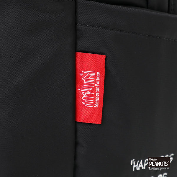 Manhattan Portage ( マンハッタンポーテージ ) TRAILBLAZER BACKPACK JR FLIGHT NYLON BACKING PEANUTS 25 | リュックサック | デイパック | コラボ | スヌーピー | チャーリー・ブラウン | 通勤 | 通学 | ブラック | シンプル | MP2292JRPNS25 | まんはったんぽーてーじ