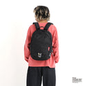 Manhattan Portage ( マンハッタンポーテージ ) TRAILBLAZER BACKPACK JR FLIGHT NYLON BACKING PEANUTS 25 | リュックサック | デイパック | コラボ | スヌーピー | チャーリー・ブラウン | 通勤 | 通学 | ブラック | シンプル | MP2292JRPNS25 | まんはったんぽーてーじ
