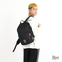 Manhattan Portage ( マンハッタンポーテージ ) TRAILBLAZER BACKPACK JR FLIGHT NYLON BACKING PEANUTS 25 | リュックサック | デイパック | コラボ | スヌーピー | チャーリー・ブラウン | 通勤 | 通学 | ブラック | シンプル | MP2292JRPNS25 | まんはったんぽーてーじ
