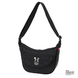 Manhattan Portage ( マンハッタンポーテージ ) DUET SHOULDER BAG FZP MGNT FLIGHT NYLON BACKING PEANUTS 25 | ショルダーバッグ | スヌーピー | チャーリー・ブラウン | コラボ | カジュアル | バッグ | カバン | MP2409FZPMGNTPNS25 | まんはったんぽーてーじ