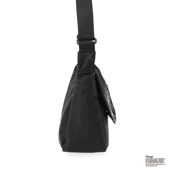 Manhattan Portage ( マンハッタンポーテージ ) DUET SHOULDER BAG FZP MGNT FLIGHT NYLON BACKING PEANUTS 25 | ショルダーバッグ | スヌーピー | チャーリー・ブラウン | コラボ | カジュアル | バッグ | カバン | MP2409FZPMGNTPNS25 | まんはったんぽーてーじ