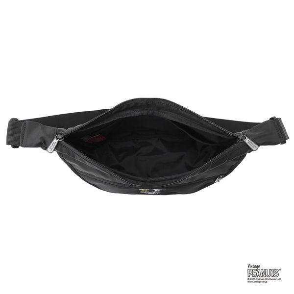Manhattan Portage ( マンハッタンポーテージ ) DUET SHOULDER BAG FZP MGNT FLIGHT NYLON BACKING PEANUTS 25 | ショルダーバッグ | スヌーピー | チャーリー・ブラウン | コラボ | カジュアル | バッグ | カバン | MP2409FZPMGNTPNS25 | まんはったんぽーてーじ