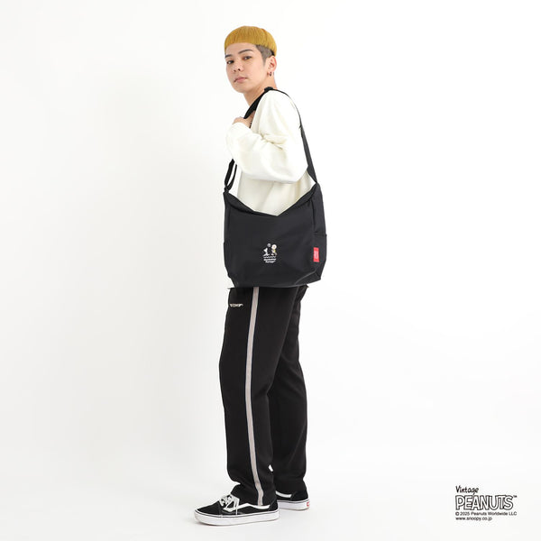 Manhattan Portage ( マンハッタンポーテージ ) BED-STUY SHOULDER BAG FLIGHT NYLON BACKING PEANUTS 25 | チャーリー・ブラウン | スヌーピー | カバン | ショルダーバッグ | バッグ | MP6041PNS25