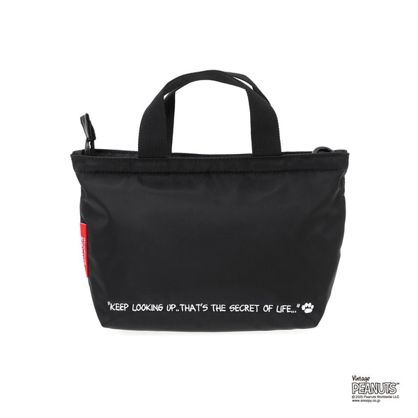 Manhattan Portage ( マンハッタンポーテージ ) MICRO PORTAGE TOTE FLIGHT NYLON BACKING PEANUTS 25 | バッグ | コラボ | スヌーピー | チャーリー・ブラウン | ショルダーバッグ | カバン | MP1381PNS25 | まんはったんぽーてーじ