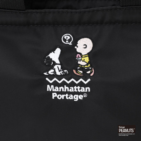 Manhattan Portage ( マンハッタンポーテージ ) MICRO PORTAGE TOTE FLIGHT NYLON BACKING PEANUTS 25 | バッグ | コラボ | スヌーピー | チャーリー・ブラウン | ショルダーバッグ | カバン | MP1381PNS25 | まんはったんぽーてーじ