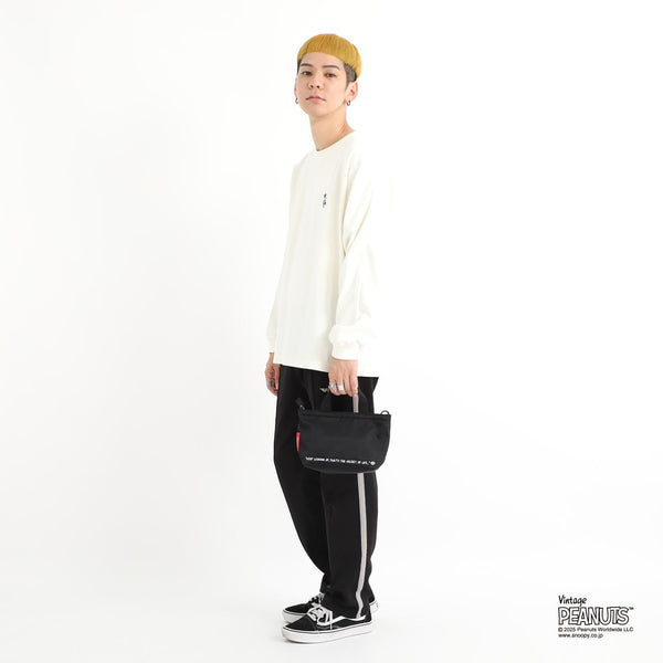 Manhattan Portage ( マンハッタンポーテージ ) MICRO PORTAGE TOTE FLIGHT NYLON BACKING PEANUTS 25 | バッグ | コラボ | スヌーピー | チャーリー・ブラウン | ショルダーバッグ | カバン | MP1381PNS25 | まんはったんぽーてーじ