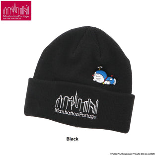Manhattan Portage ( マンハッタンポーテージ ) Embroidery Watch DORAEMON | ドラえもん | 帽子 | キャップ | ニット帽 | オシャレ | ロゴ | ブラック | MP335 | まんはったんぽーてーじ