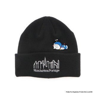 Manhattan Portage ( マンハッタンポーテージ ) Embroidery Watch DORAEMON | ドラえもん | 帽子 | キャップ | ニット帽 | オシャレ | ロゴ | ブラック | MP335 | まんはったんぽーてーじ