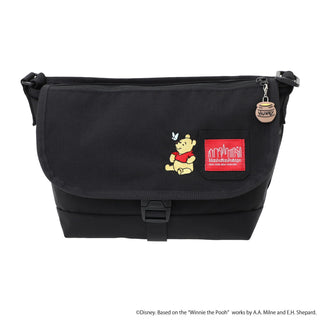 Manhattan Portage ( マンハッタンポーテージ ) NYLON MESSENGER BAG JR SLIM FZP 500D CORDURA 25 / POOH | プーさん | バッグ | メッセンジャーバッグ | お出かけ | レジャー | MP1605JRSFZP500PH25 | B5サイズ | フェス | 散歩