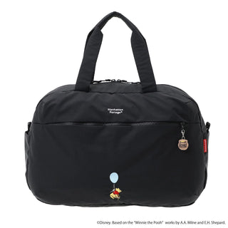 Manhattan Portage ( マンハッタンポーテージ ) PALMETTO BOSTON BAG NYLON TUSSAH QUILL 25 / POOH | プーさん | バッグ | A4サイズ | 通勤 | 通学 | シンプル | 軽量 | 旅行 | ボストンバッグ | MP1826TSPH25 | まんはったんぽーてーじ
