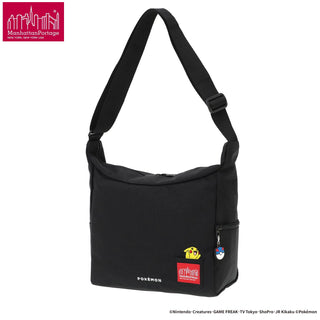 Manhattan Portage ( マンハッタンポーテージ ) BED-STUY SHOULDER BAG Pokémon 25 | ショルダーバッグ | バッグ | カバン | チャーム | 刺繍 | ポケモン | ブラック | 収納 | MP6041PKMN25 | まんはったんぽーてーじ