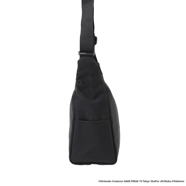 Manhattan Portage ( マンハッタンポーテージ ) BED-STUY SHOULDER BAG Pokémon 25 | ショルダーバッグ | バッグ | カバン | チャーム | 刺繍 | ポケモン | ブラック | 収納 | MP6041PKMN25 | まんはったんぽーてーじ