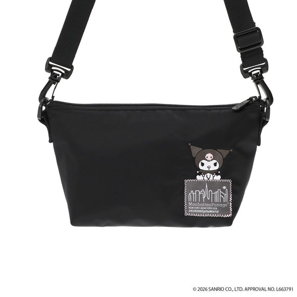 Manhattan Portage ( マンハッタンポーテージ ) ZUCCOTTI CLUTCH FLIGHT NYLON BACKING KRM | クロミちゃん | バッグ | かばん | 鞄 | ジグザグステッチ | 可愛い | ショルダーバッグ | MP6020NTWLBKRM | ポーチ | 2way | まんはったんぽーてーじ