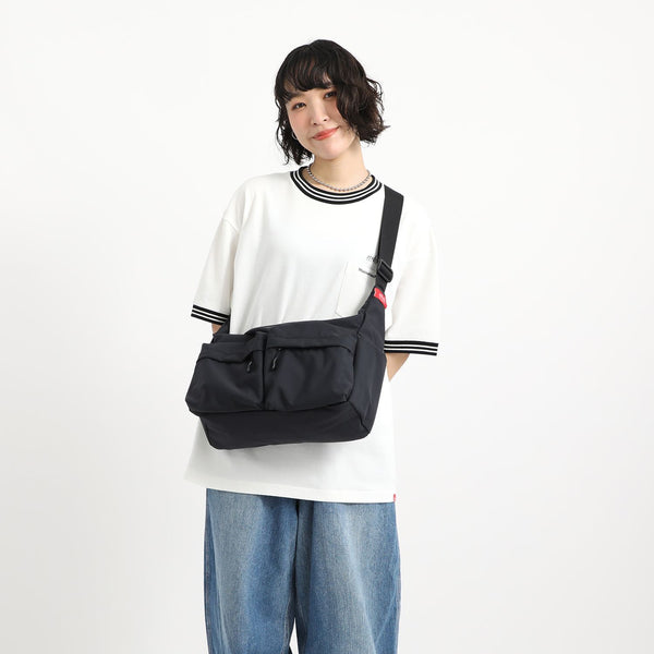 Manhattan Portage ( マンハッタンポーテージ ) NEUES VELOCITY SHOULDER BAG ( LG ) TUSSAH PVC | バッグ | 防水 | マット | ショルダーバッグ | ビジネス | カジュアル | シンプル | MP6042LTSP | お出かけ | レジャー | アウトドア