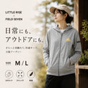 LITTLE RISE × FIELD SEVEN ( リトルライズ × フィールドセブン ) ウィメンズ ぺぐフーディー  レディース  パーカー  フード  バックプリント  シンプル  オシャレ  秋冬  トップス