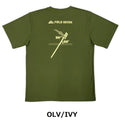 FIELD SEVEN ( フィールドセブン ) ぺぐTシャツ | 半袖 | Tシャツ | シンプル | バックプリント | 吸水速乾 | ドライ | 夏服 | 動きやすい | UVケア | アウトドア | キャンプ | レジャー