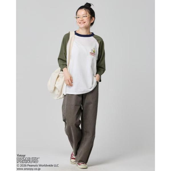 KRIFF MAYER ( クリフメイヤー ) スヌーピー刺繍チュニックT | LADYS | レディース | W2537815 | ウェア | トップス | スヌーピー | Snoopy | 速乾 | ポリエステル | Aライン | 春 | 夏 | くりふめいやー | カジュアル | 半袖 | 七分袖