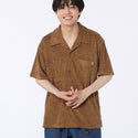 CHUMS ( チャムス ) チャムリーパイルショートスリーブシャツ | 半袖 | シャツ | オーバーサイズ | 夏服 | メンズ | 襟シャツ | パイル素材 | ゆったり | ふんわり | お出かけ | オシャレ | CH02-1265 | ちゃむす