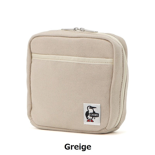 CHUMS ( チャムス ) スクエアスタンドポーチスウェットポーチ | ポーチ | ケース | 内ポケット | スクエア型 | 自立 | アウトドア | 旅行 | キャンプ | レジャー | 持ち運び | 撥水 | CH60-4009 | ちゃむす