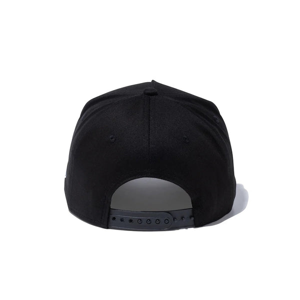 NEW ERA ( ニューエラ ) 9FORTY A-Frame ニューヨーク ・ ヤンキース ブラック × ホワイト | 帽子 | キャップ | 日よけ | ユニセックス | サイズ調整 | コットン | スナップバック | 定番 | 人気 | にゅーえら | 14525036